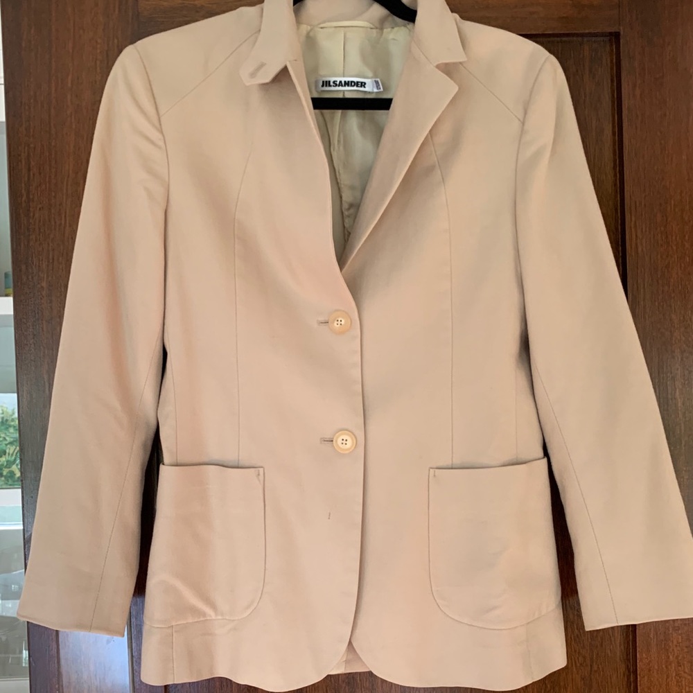 Jil Sander cashmere blazer